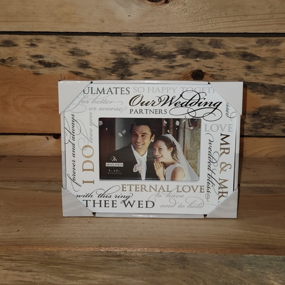 Wedding picture frame - Picture 1 of 1